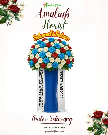 Standing Flowers Gedung Serbaguna Krakatau Steel Cilegon